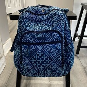 Vera Bradley Cuban Tiles Commuter Backpack
